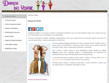 Tablet Screenshot of danca-do-ventre.info